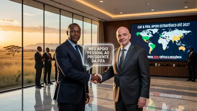 O presidente da Confederação Africana de Futebol (CAF), Patrice Motsepe, declarou esta quarta-feira o seu "apoio pessoal" ao presidente da FIFA, Gianni Infantino, que deverá recandidatar-se em 2027, apesar das críticas durante o Mundial'2026.